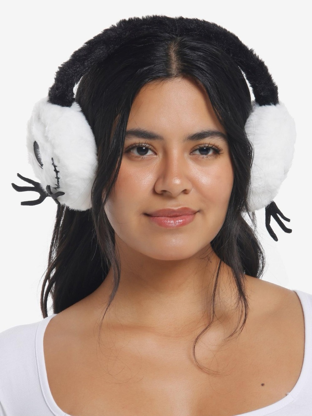 The Nightmare Before Christmas Jack Skellington Earmuffs BNWT 🦇🖤🕸️